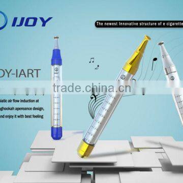 IJOY patent quality products 8ml hangsen eliquid volume gold pen appearance vaporizer pen