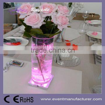 4 Inch Square LED Under Vase Light LED Uplighter Base Light
