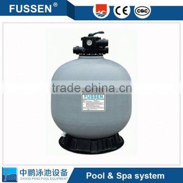 Water filtration system fiberglass swiming pool sand filter