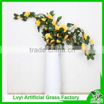 Artificial rose flower hanging flower for decoration