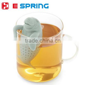 Convenience Silicone Manatea Tea Infuser Strainers Infuser Mana Leaf Filter Manatee Diffuser