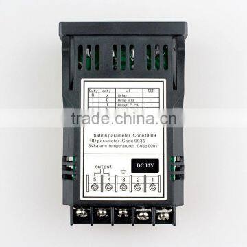 XMT7100 Enail Panel Size 48*24mm Mini White Led Digital Display Industrial Use DC 12V PID Auto Tuning Temperature Controller photo-3