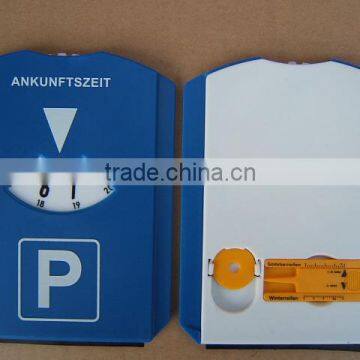 Best-selling Parking Disc with Tire Tread Depth Gauge