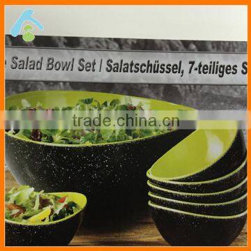 Melamine mixing & Salad bowls,Set of 3,Houseware