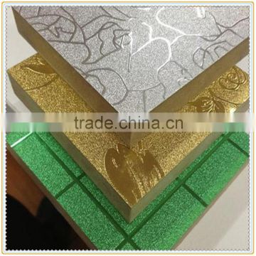 High standard and high quality aluminium faced mdf