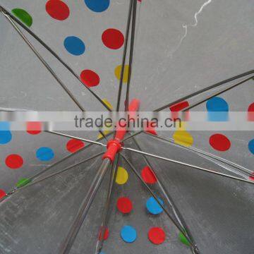 Christmas Gifts Custom Printing Pvc Transparent Dome Umbrella photo-5