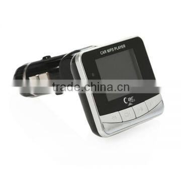 car fm transmitter with RDS technology supports USB disk/MP3/SD/MMC card function