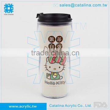 ACRYLIC 11oz 340ML TRAVEL MUG