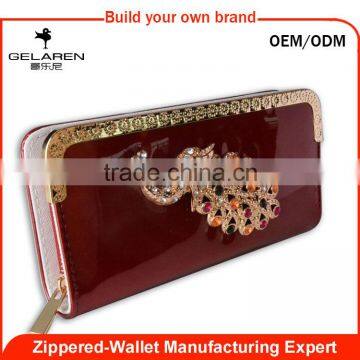2016 Latest Design Low Price Ladies Pars Hand Ladies Wallet For India Market