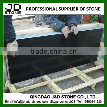 Mongolia Black Natural Basalt Stone Cut-to-size Slab