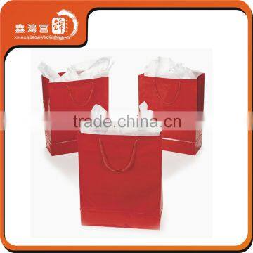 Wholesale printed glossy lamination paper bag