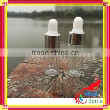 empty cosmetic mini perfume 6ml glass bottle vial 188R