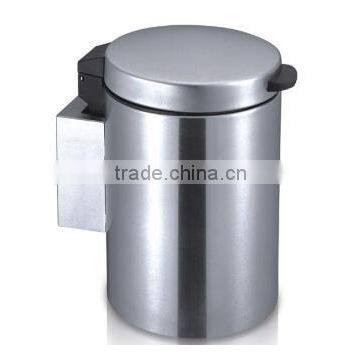 High quality pedal bin stainless steel hotel wall mounted bin