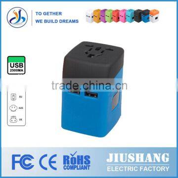 Interchangeable European to American Adapter Plug for Gift photo-2