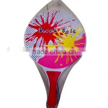 Beach paddle ball set / wooden paddle ball /Beach racket