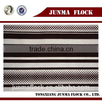 Flock Striped Pattern Manufacturer China Junma flocked inflatable pillow