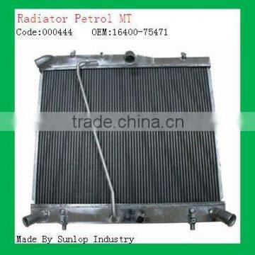 toyota radiator #000444 all aluminum radiator hiace petrol manually radiator for hiace kdh200 16400-75471 1640075471