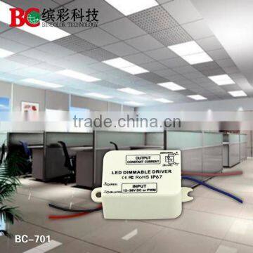 Waterproof 350mA 700mA led dimming driver