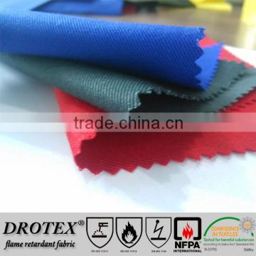 Pyrovatex CVC fire resistant fabric for industrial workwear EN ISO 11611