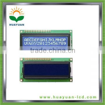 2.2 inch 16*2 dot matrix cob/stn st7066u LCD character Module