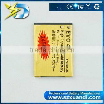 3.7V 2450mah new phone battery pack for Evo 4G