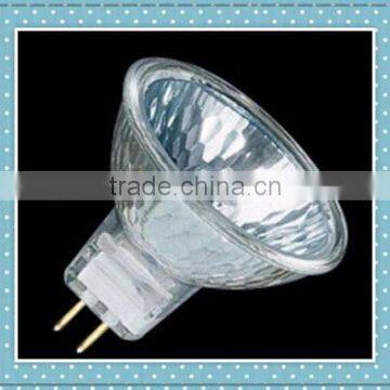 12V 220V 20w 35w 50w MR16 halogen bulb with cover