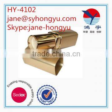 Empty Custom Square Gold Slim lipstick tubes