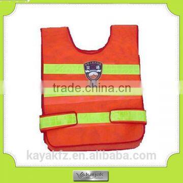 OEM service reflective line traffic fluorescent vest