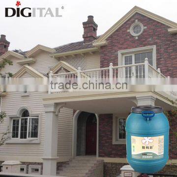 Acid and alkali resistant stone texture wall paint