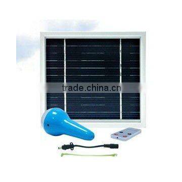 2W solar camping lamp with remote controller