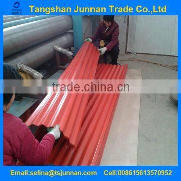 High Quality Prepainted corrugated steel roofing sheets made in China