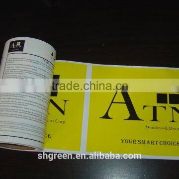 Mineral Water Bottle Offset Printing Adhesive Sticker photo-5