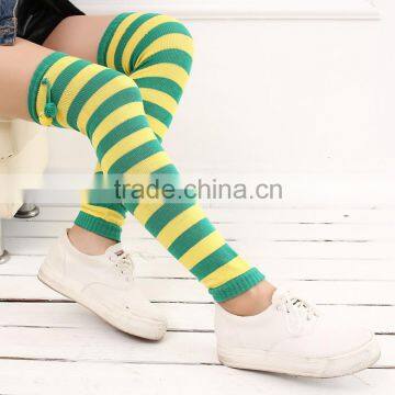 Wholesale Ladies Leg Warmer Women Boot Socks Beautiful Acrylic Leg Warmer Knit Boot Topper(KLW-0006) photo-4