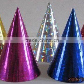 Holographic Party Hats