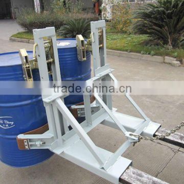 Drum Attachment And Double Drum Clamp For Forklift Use