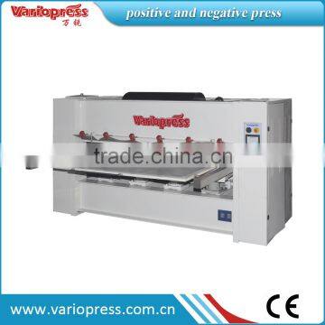 veneer curved positive and negative hot press machine