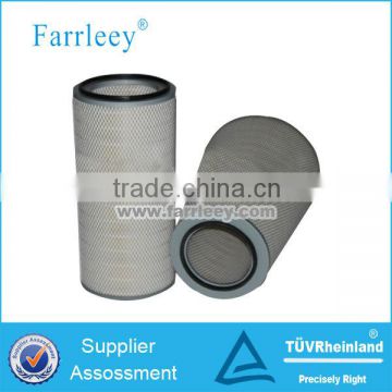 Cellulose paper cartridge for air filters