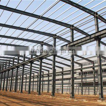 steel truss roof warehouse in Ecuador
