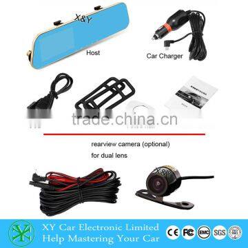TFT LCD Mirror Monitor , Car DVR Video Recorder,guangzhou Vehicle Data Recorder XY-G500