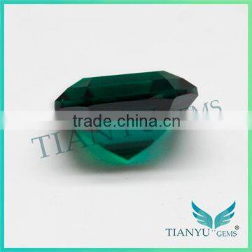 1 Carat Emerald 6.5x6.5 mm Emerald Cut Synthetic Emeralds for Sale photo-3