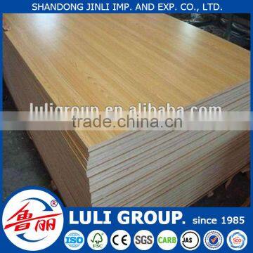 melamine laminated particle board for cabinet made by luligroup