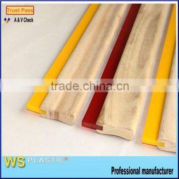 rubber squeegee with wood handle