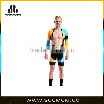 Pro 2 high quality easy to wear attractling color cycling skinsuit