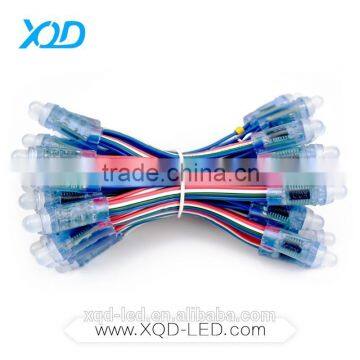 DMX ic 6803 12mm led pixel string lights rechargerable led light led outdoor connector