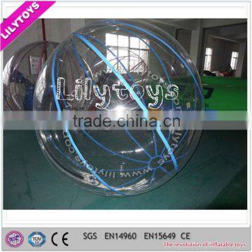 Coustomized inflatable water ball water walking ball for adults