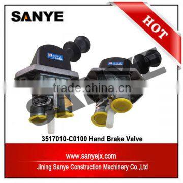 Heavy Truck Steering Parts 3517010-C0100 Hand Brake Valve L375