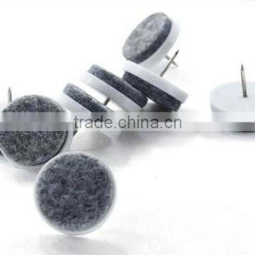 nail table pads/nail on felt pad/nail on felt chair glides