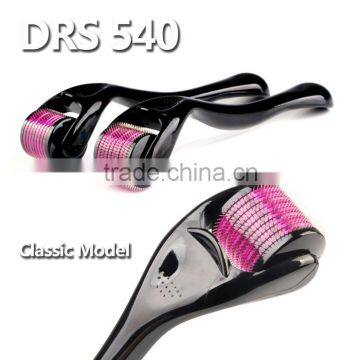 Classical model DRS 540 derma roller stianless titanium micro needle ance scar remove