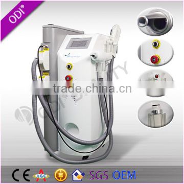 Alibaba Express hot selling --IRL10 with CE certificate strong energy E-light IPL RF+ND Yag laser multifuntion machine