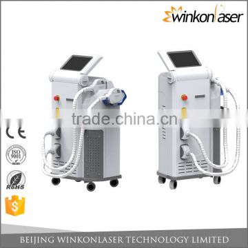 FDA technology crystal optical system 2000W skin rejuvenation elight hair removal machine